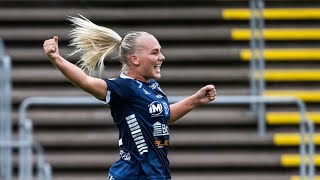 Cathinka Cecilie Friis Tandberg  2023 Damallsvenskan Golden Boot Winner  19 Goals  Linköping FC [upl. by Dorena]