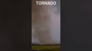 Shocking Tornado Destruction Caught on Camera 😨 YouTubeShorts shorts [upl. by Ligriv]