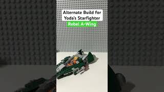 AWing ALTERNATE BUILD FOR YODAS STARFIGHTER [upl. by Idrahs560]