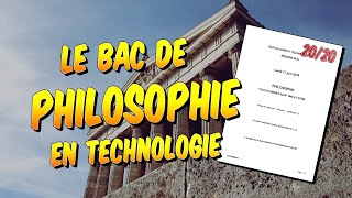 Philosophie  Méthode  Comment réussir le bac de philosophie en technologie ancien bac [upl. by Janyte]