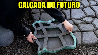 Faça Sua Própria Calçada com esse Molde Incrível e Economize Dinheiro [upl. by Alfy627]