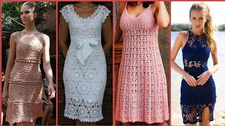 Impresionantes y elegantes vestidos de crochet para madre de la novia para SEÑORAS [upl. by Duong]