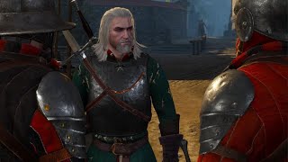 The Witcher 3 Hidden Encounter Geralt is Forced To Pay Taxes Near Oxenfurt Inn [upl. by Arleen]