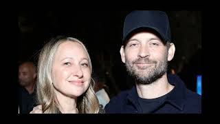 Tobey Maguire poses with ex Jennifer Meyer after Gwyneth Paltrow helped keep them close [upl. by Mikkanen]