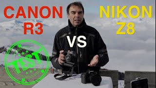 TEST Canon R3 VS Nikon Z8  duel photo et vidéo [upl. by Anale864]