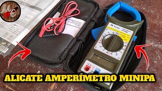 ALICATE AMPERÍMETRO MINIPA ET3200 melhor custobenefício [upl. by Schargel642]