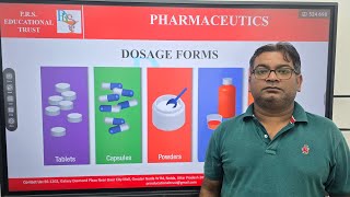 BPHARM 1st YEAR PHARMACEUTICSI UNITI DOSAGE FORMS DR AKHIL SHARMA [upl. by Janicki281]