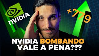 🚨 Ações NVIDIA BOMBANDO Vale a perna [upl. by Aerdnuahs]