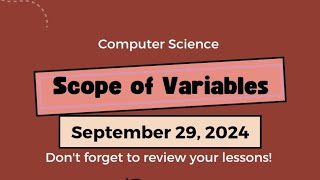 What is scope of Variable  Global Variable VS Local Variable VS Static Variable  Type of Variable [upl. by Ylrebmyk]