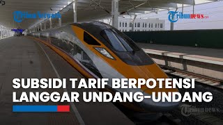 Komisi V DPR Sebut Subsidi Tarif Kereta Cepat JakartaBandung Berpotensi Langgar UndangUndang [upl. by Knowlton]