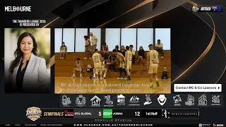 Semis 35 Div Thunders Summer League Jomax VS STG Global  23 November 2024 [upl. by Llenrrad]