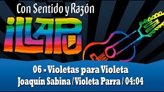 6 Violetas Para Violeta  Illapu  Con sentido y razón 2014 [upl. by Ahsiyn]