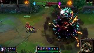 Firecracker Xin Zhao Skin Spotlight  PreRelease  League of Legends [upl. by Dinin]