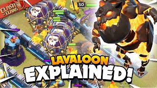 LavaLoon Explained InDepth Tutorial Clash of Clans [upl. by Yajeet]