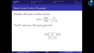 Master RSI  Lecture 1  Feedforward Control  Part 1 [upl. by Occir]