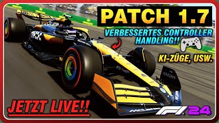 Patch 17 verbessert das Controller Handling  F1 24 Patch 17 [upl. by Ylellan782]