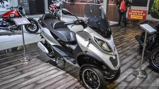 Piaggio MP3 300 Lt Sport ABS at 2016 Auto Expo [upl. by Adnohsat846]