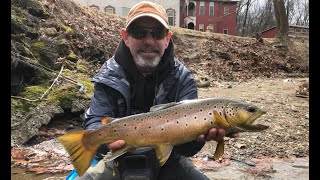 FlyFishing A New Stream With A New Friend quot BIG HEALTHY PRETTY FISHquot [upl. by Ahsenauj888]