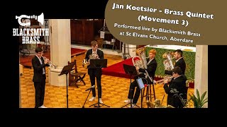 Jan Koetsier  Brass Quintet Movement 3 [upl. by Sofko]