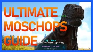 Best way to gather organic polymer moschops taming ark 2023 [upl. by Ahsiled277]