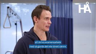 Alumnintervju sjukskötarprogrammet Johannes Friberg [upl. by Shererd]