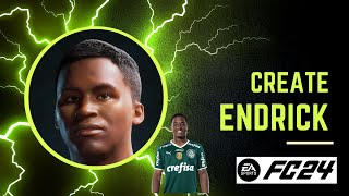 EA FC 24 ENDRICK FACE AND STATS  Pro Clubs  Face Creation  Career Mode [upl. by O'Donovan747]