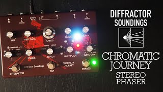 Diffractor Soundings Chromatic Journey Stereo Analog Phaser [upl. by Nylemaj792]