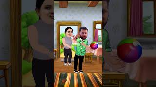 Bhai sunai nahin deti tere piche Ball hai boll dokartikfuncortoon cartoon trendingshorts [upl. by Dlanod]