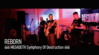 REBORN  COVER BAND  Symphony Of Destruction MEGADETH  L ENGRENAGE BALMA GRAMONT 19112024 [upl. by Einalem]