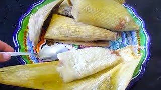 TAMALES de Frijol  La receta de la abuelita [upl. by Lloyd]