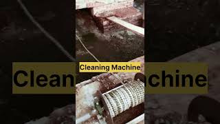 Cleaning mechanism with Rope Drive power transmission with motor [upl. by Lise]