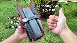 SJRC F22S Terbang Jauh 15 Km [upl. by Adnilev]