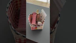 How to make Divided Fabric Basket  Allover Project Bag  Easy Sewing [upl. by Burr]