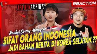 🇮🇩 😱SIFAT ORANG INDONESIA JADI BAHAN BERITA DI KOREA SELATAN PALING BEGINI SEDUNIA  🇲🇾 Reaction [upl. by Karlens]