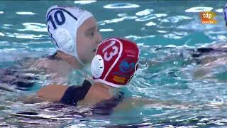 Womens Champions League Waterpolo 1st semifinal CN Sant Andreu  Astralpool CN Sabadell [upl. by Ahseek]