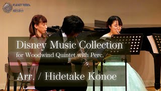 Disney Music Collection for Woodwind Quintet with Perc [upl. by Paddie]