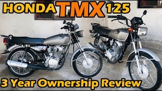 Honda TMX 125 Alpha  3 Year Ownership Review [upl. by Ydnal64]