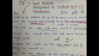 NO3  Lewis Structure Identification of Co ordinate Bond and its Hybridisation [upl. by Kreis]