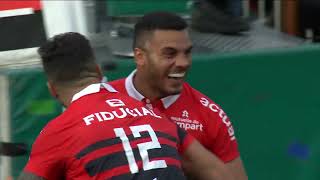 TOP 14  Essai de Matthis LEBEL ST  CA Brive  Stade Toulousain  Saison 20222023 [upl. by Bennir]