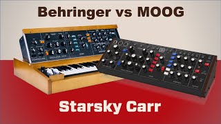 Behringer vs Moog Minimoog vs Model D The definitive comparison Mini [upl. by Calbert299]