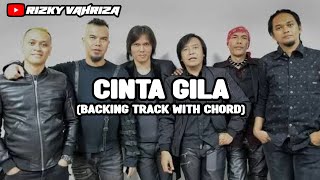 Backing Track Dewa 19  Cinta Gila No Gitar No Vocal  Original Chord [upl. by Dayiz]