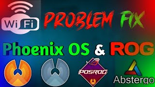 WiFi Problem in Phoenix OS ROG  Phoenix OS  Phoenix OS DarkMatter amp Abstergo OS  POSROG [upl. by Hymie777]