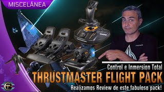 Review Thrustmaster T16000M Flight Pack [upl. by Bekelja]