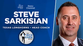 Texas HC Steve Sarkisian Talks CFP Quinn Ewers Arch Manning amp More with Rich Eisen  Full Interview [upl. by Enyleve219]