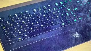 Hard Reset Razer DeathStalker Chroma Keyboard [upl. by Koball861]