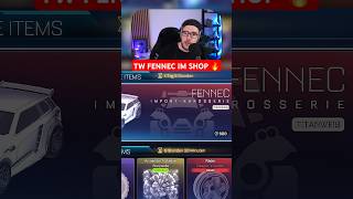 DER FENNEC IN TITANWEIß IST IM SHOP 🔥 rocketleague [upl. by Kipp]