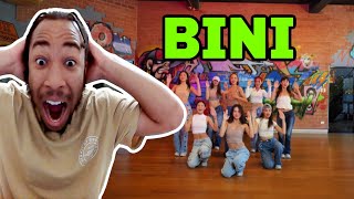 BINI  ‘Salamin Salamin’ Dance Practice Reaction [upl. by Mandych]