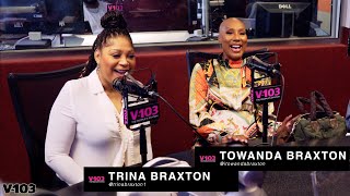 Trina amp Towanda Braxton Talk The Braxtons Towandas Hair Journey Grief Cooking amp More [upl. by Emmett588]