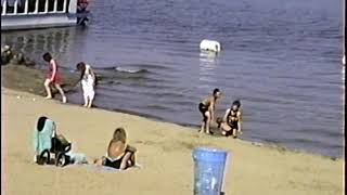 Conneaut Lake Park  Midway Lake Beach Club amp More 1989 Footage [upl. by Llertnauq703]