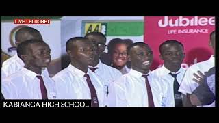 KABIANGA HIGH SCHOOL performing NGALUKWE TIRIKI SONG at THE KENYA MUSIC FESTIVAL 2024 [upl. by Abagael]